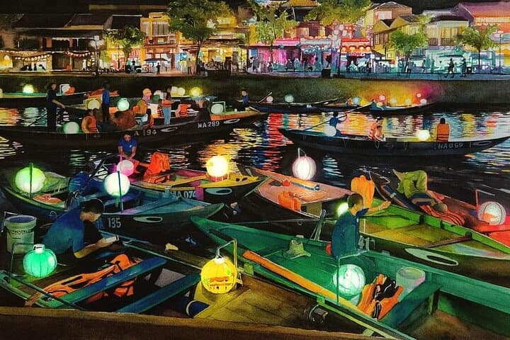 Marble Mountain to Hoi An: Caves, Sampans & Lantern Night Market Tour photo 2