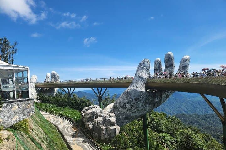 Ba Na Golden Bridge & Marble Mountains: Full-Day Private Tour from Da Nang