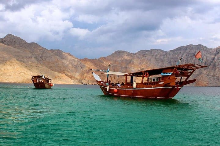 Khasab Musandam Half-Day Dhow Cruise: Fjords, Dolphins & Snorkeling photo 1