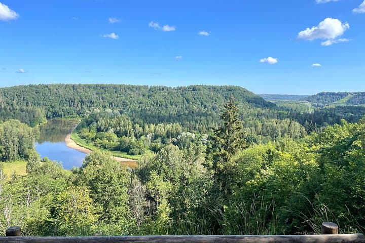 Gauja Day Trip: Hiking Gauja National Park, Turaida Castle & Soviet Bunker photo 2