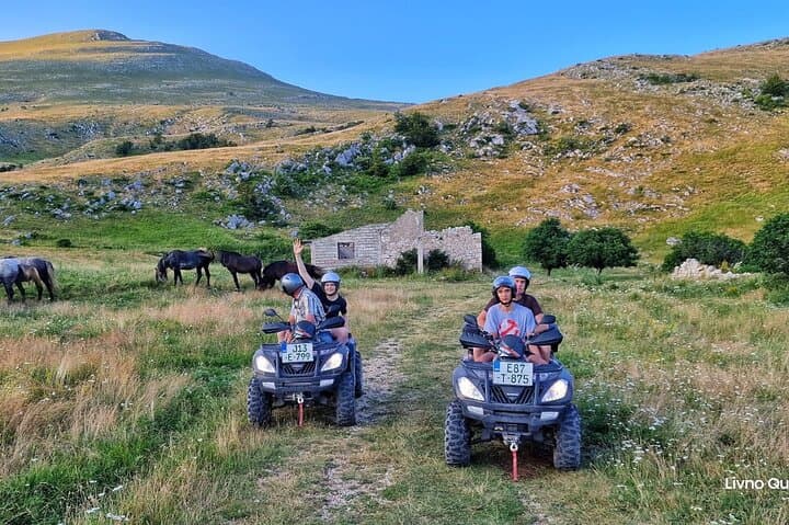 Full-Day Quad Safari to Wild Horses on Mount Cincar from Split photo 3