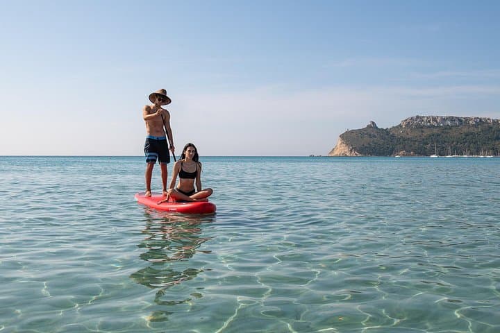 SUP Tour Under the Sella del Diavolo: Paddle Cagliari's Crystal-Clear Coast photo 4