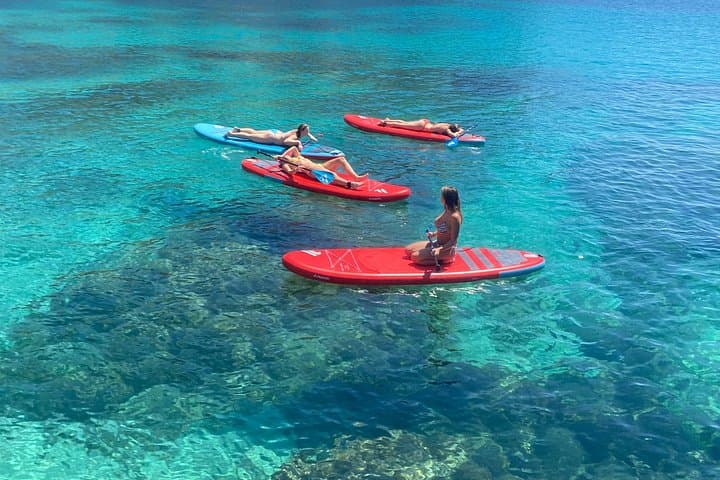 SUP Tour Under the Sella del Diavolo: Paddle Cagliari's Crystal-Clear Coast photo 2