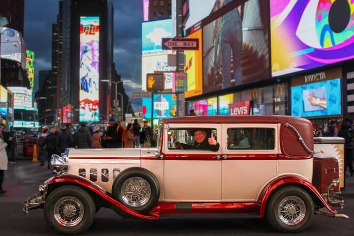 Private NYC Lights Tour in a Vintage Ford Model A — 1-Hour Midtown Drive photo 2