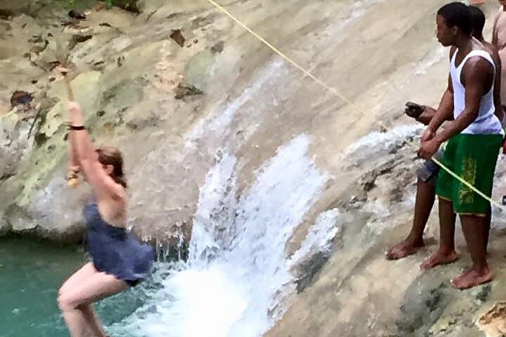 Blue Hole Ocho Rios: Private Waterfall Swim, Rope Swings & Cave Pools photo 6
