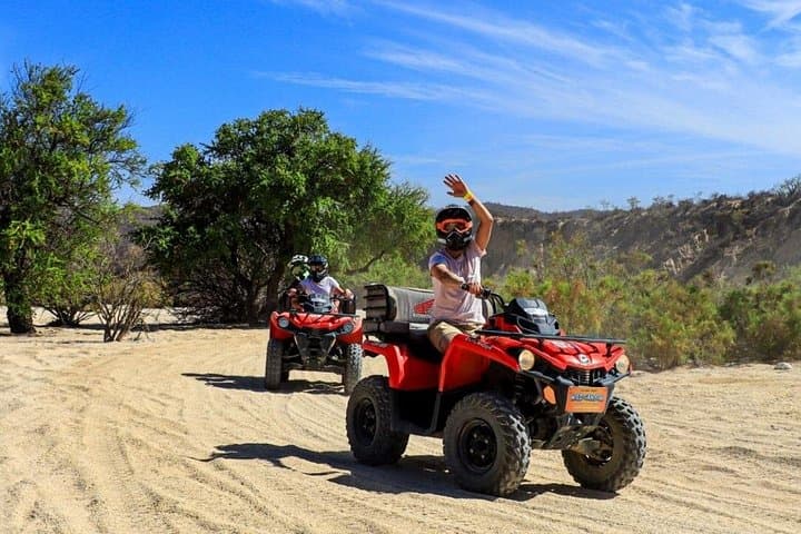 Baja Desert ATV Adventure: Cabo Dunes, Beaches & Suspension Bridge