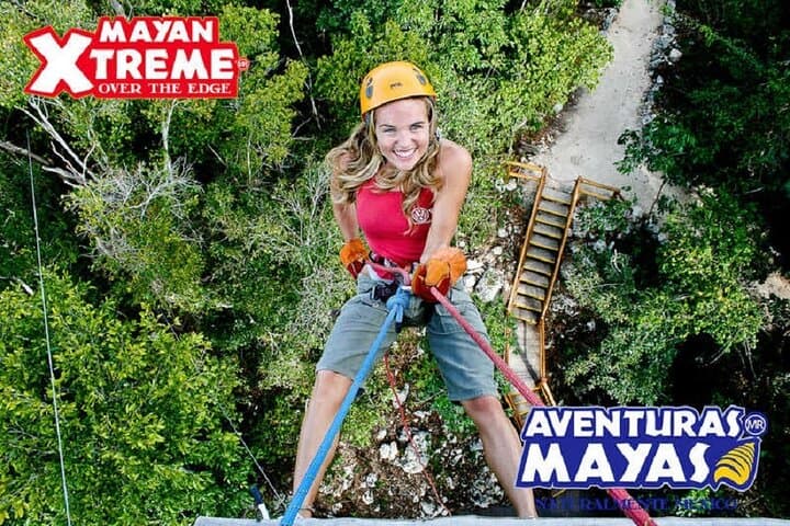 Mayan Xtreme: Zipline, Rappel and Cenote Snorkel Near Playa del Carmen photo 4