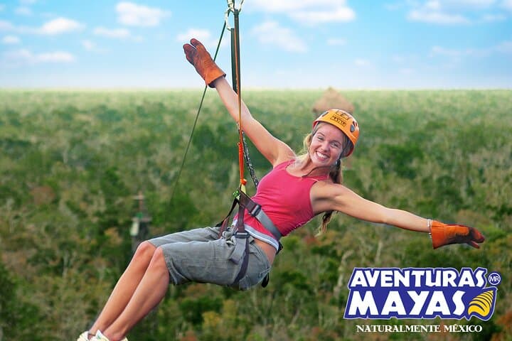 Mayan Xtreme: Zipline, Rappel and Cenote Snorkel Near Playa del Carmen