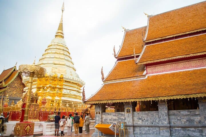 Sunrise at Doi Suthep and Wat Pha Lat: Half-Day Private Temple Tour in Chiang Mai photo 1