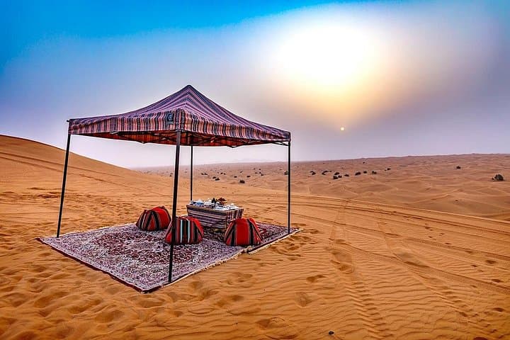Private Morning Desert Safari in Dubai — Dune Bashing, Sandboarding & Camel Ride at Sunrise photo 4