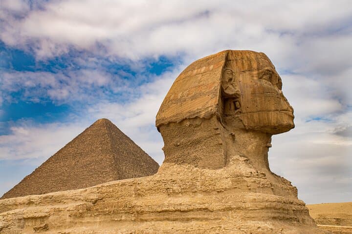 Giza Pyramids, Sphinx, Memphis & Sakkara Day Tour