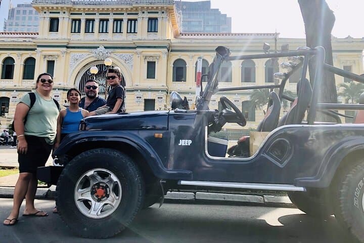 Half-Day Ho Chi Minh City Private Jeep Tour — Reunification Palace, War Remnants & Saigon Highlights photo 1