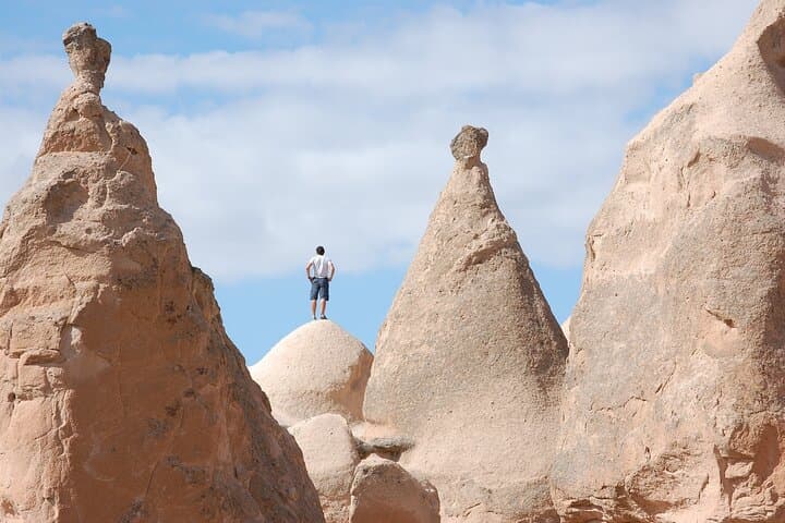 Cappadocia Red Tour from Göreme: Uchisar, Monks Valley, Zelve & Avanos photo 2