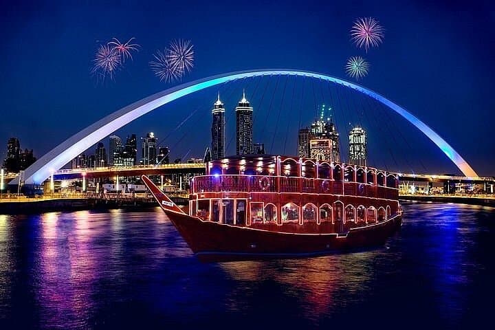 Dhow Dinner Cruise on Dubai Marina: 90-Minute Skyline & Buffet Experience photo 4
