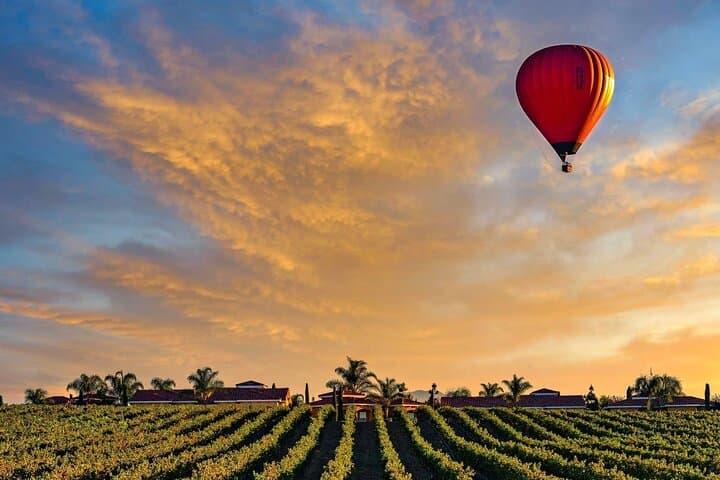 Private Sunrise Hot Air Balloon Flight Over Temecula Valley Wine Country photo 5