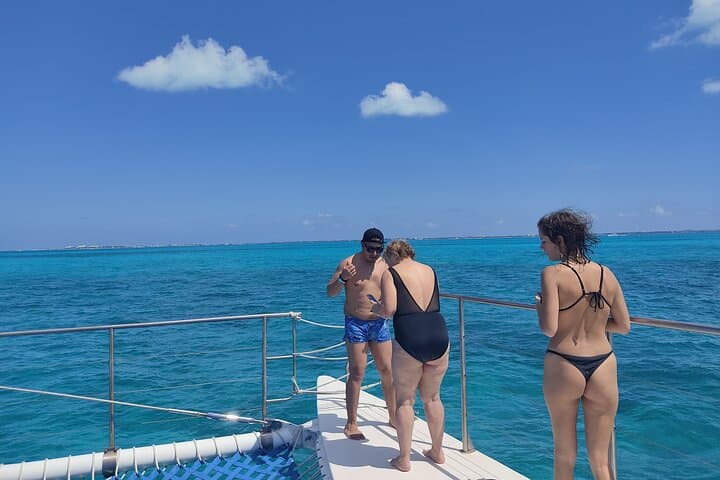 Isla Mujeres Party Catamaran: Snorkel, Buffet & Sunset Cruise from Cancun photo 6