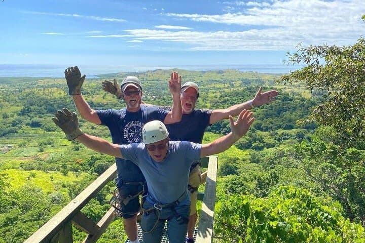 Fiji's Largest Zipline and Limestone Cave Tour from Nadi: 16 Lines, Ocean Views & Vesi Forests photo 6
