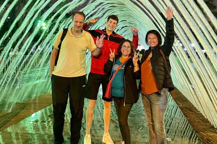 Lima Magic Water Circuit Night Show: Parque de la Reserva Fountain Spectacle