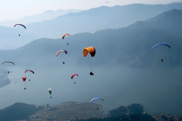 Sarangkot Paragliding Tandem Flight Over Pokhara — Photos & Video photo 2