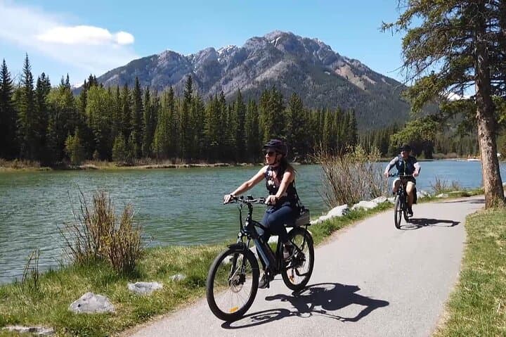 Banff Sundance Canyon eBike and Hike Guided Tour — Bow River to Secluded Canyon photo 5