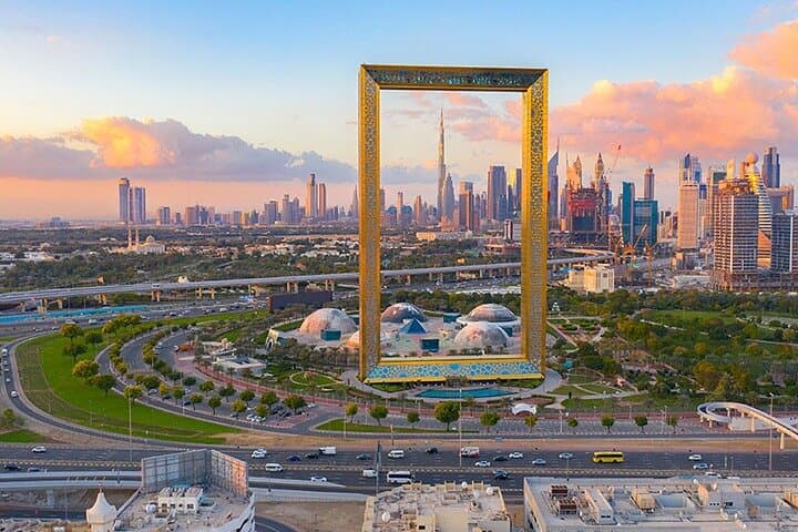 Dubai Frame Sky Deck: Panoramic Views of Old and New Dubai