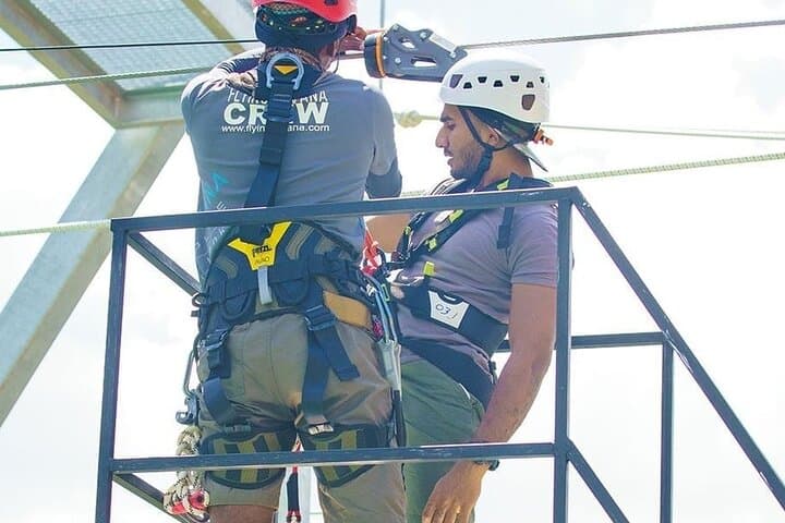 Zip Lining in Ella: Mini Adam's Peak High-Speed Zipline Over Tea Estates photo 6