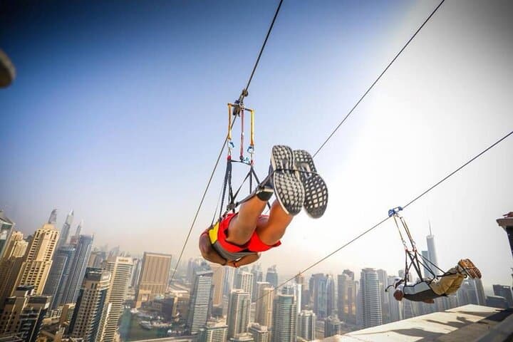 XLine Dubai Marina Zipline — Soar 1km Above Dubai's Skyline photo 4