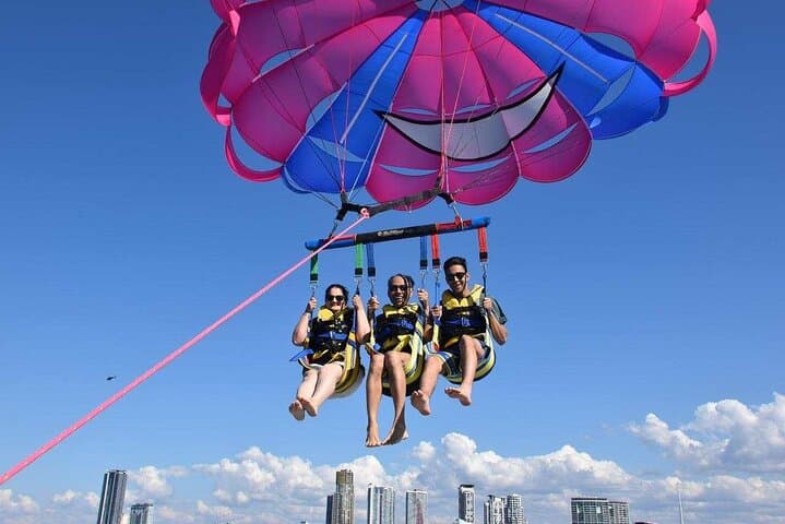 Soar Above Dubai: Parasailing Over Palm Jumeirah & Marina photo 3