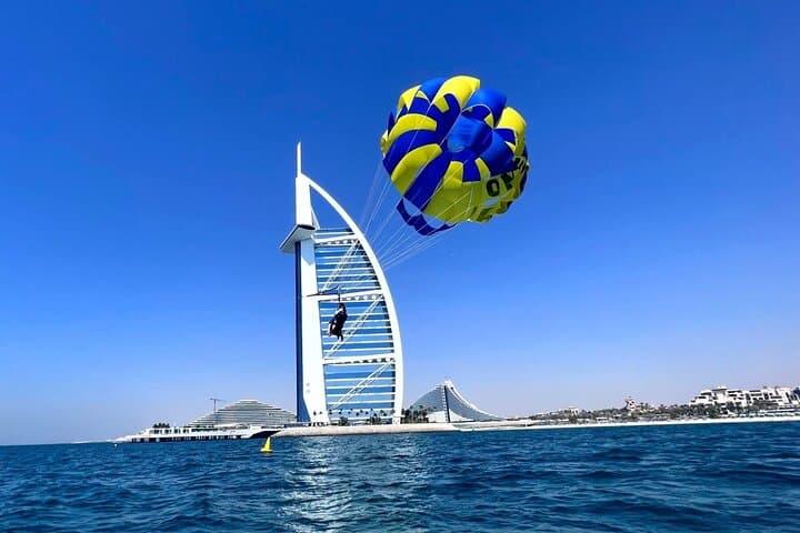 Soar Above Dubai: Parasailing Over Palm Jumeirah & Marina photo 6