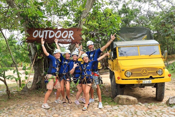 Puerto Vallarta Adrenaline Circuit: Zipline, Waterfall Rappel & Speedboat Rush photo 3