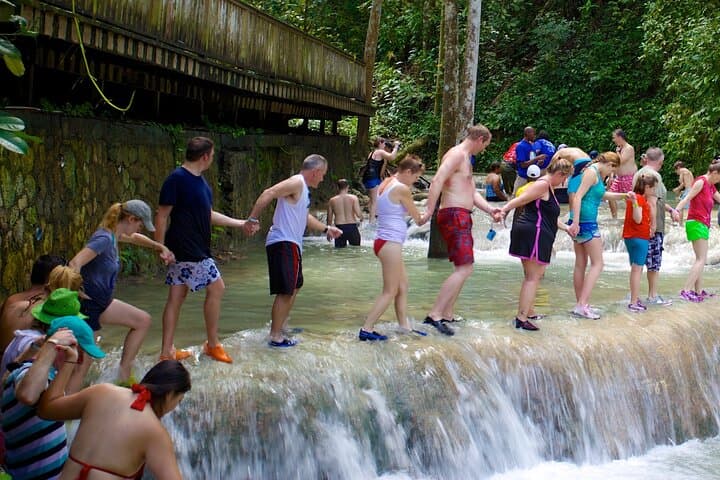 Climb Dunn's River Falls: Montego Bay Transfers & Guided Waterfall Ascent photo 2