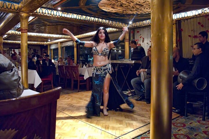 Nile Dinner Cruise in Cairo: Evening Dinner, Belly Dance & Tanoura Show photo 5
