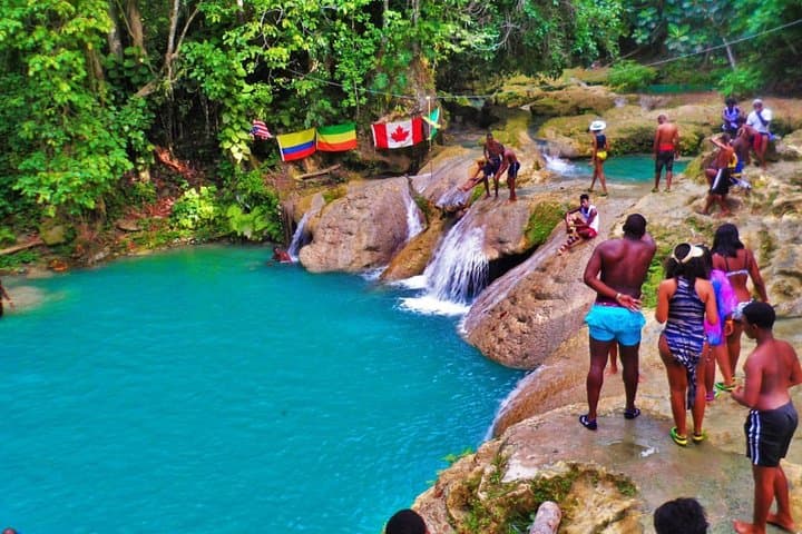 Dunns River Falls and Blue Hole Day Trip from Montego Bay — Ocho Rios Waterfalls & Swim photo 2