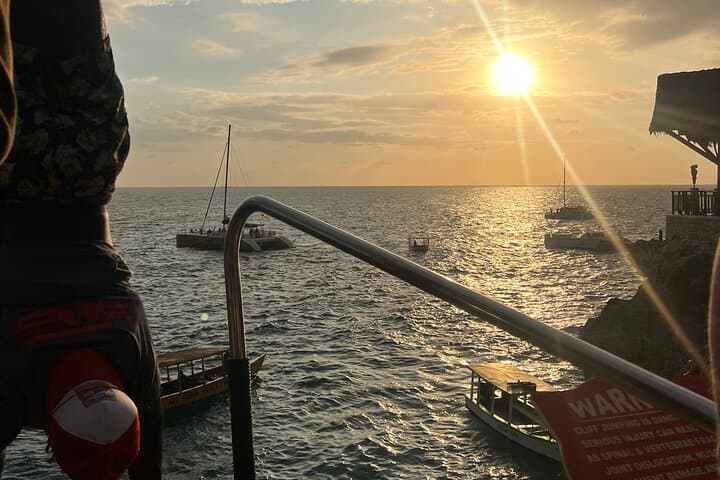 Montego Bay Bamboo Rafting to Rick's Cafe: River Relaxation and West-End Sunset photo 4