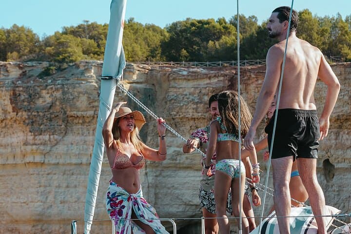 Half-Day Luxury Sail-Yacht Cruise from Portimão to Benagil and Joao d’Arens photo 6