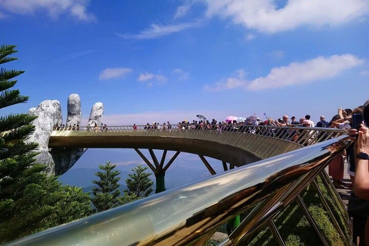 Golden Bridge & Marble Mountains Day Tour from Chan May Port — Cable Car, Culture, and Coastal Views photo 5