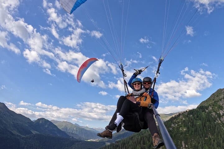 Soar Together Over Klosters: Tandem Paragliding for Two with Photos photo 5