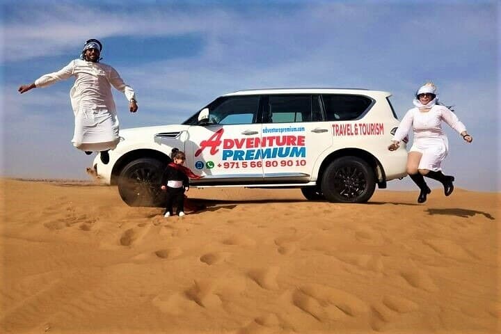 Dubai Morning Desert Safari: Camel Ride, Sandboarding & Dune Bashing