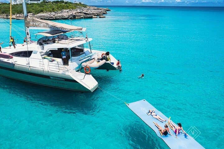 Luxury Catamaran Day Sail in Sint Maarten — The Phoenix 5-Hour Cruise