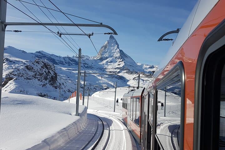 Zermatt to Gornergrat Cogwheel Train: Matterhorn Panorama & ZOOM Exhibition photo 3