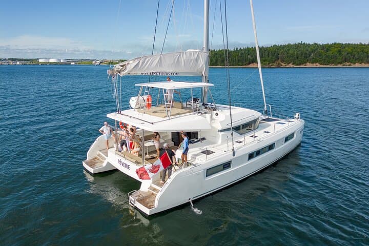 Private Catamaran Cruise and Anchor Lunch in Halifax Harbour photo 2