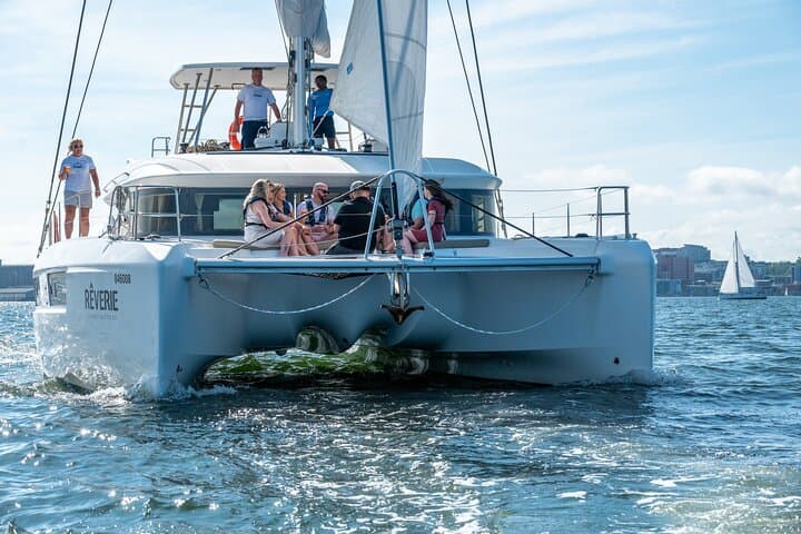 Private Catamaran Cruise and Anchor Lunch in Halifax Harbour photo 4