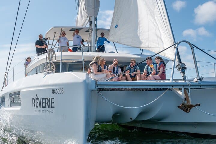 Private Catamaran Cruise and Anchor Lunch in Halifax Harbour photo 5