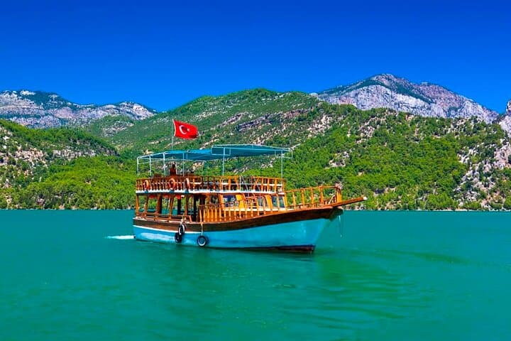 Green Canyon Boat Trip from Side: Turquoise Coves, Snorkeling & Sea Caves photo 3
