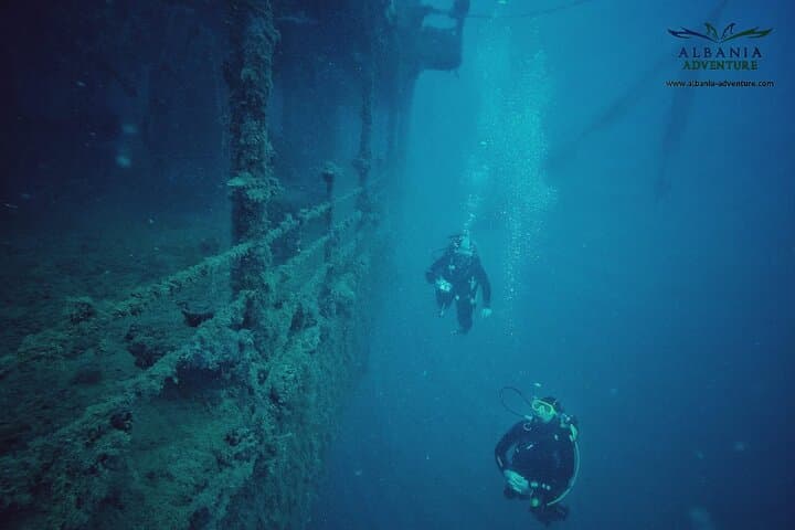 Drymades Shipwreck Dive: 25m Wreck with Rare Hyperbaric Room photo 2