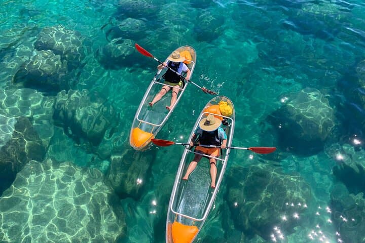 Clear Kayak Paddle Tour at Sand Harbor — Paddle Transparent Kayaks on Lake Tahoe photo 5
