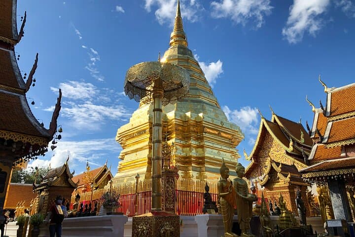 Doi Suthep to Bua Thong: One-Day Chiang Mai Temple and Sticky Waterfall Adventure photo 1