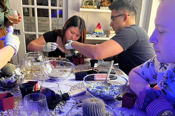 Terrarium Making with Cats in New York City — 2-Hour Workshop & Cat Café Experience photo 5