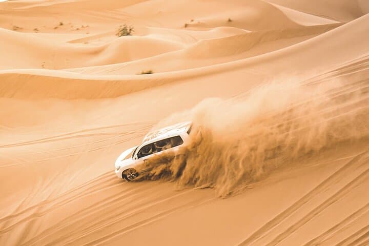 Dubai Morning Desert Safari: Camel Ride, Dune Bashing & Sandboarding