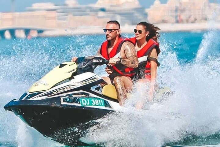 Dune-to-Sea: Jet Car and Jet Ski Combo Near Burj Al Arab photo 2